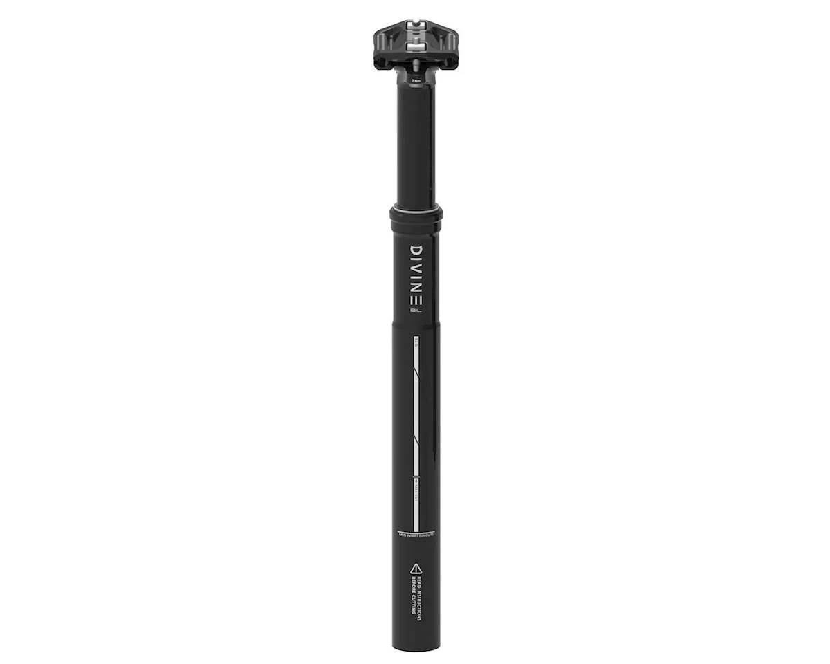 Bike Yoke Divine SL Dropper Seatpost (Black) (No Remote) (31.6mm) (400mm) (80mm)